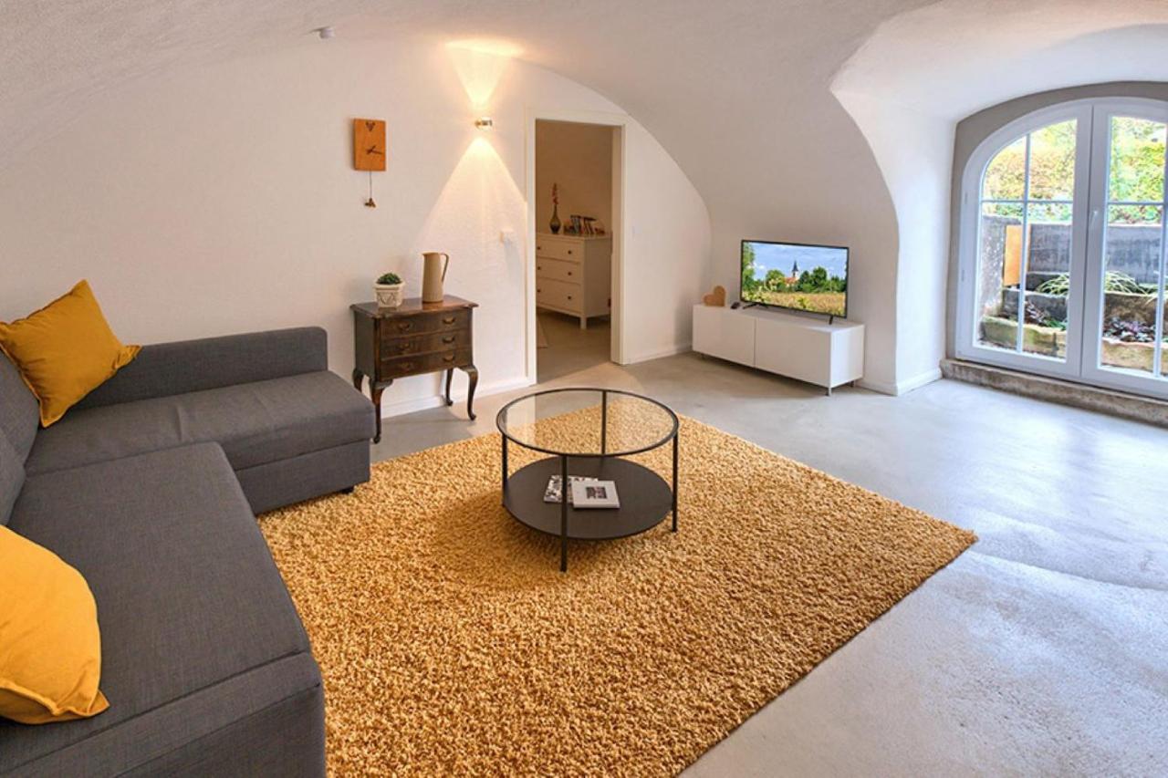 Ferienwohnung Im Weingewoelbe ชเตาเฟิน เอม บรายสเกา ภายนอก รูปภาพ